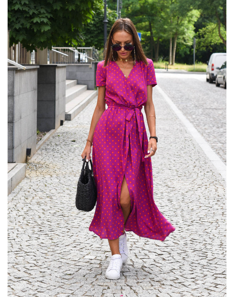 Arlene™ | Wrap Dress with Floral Print