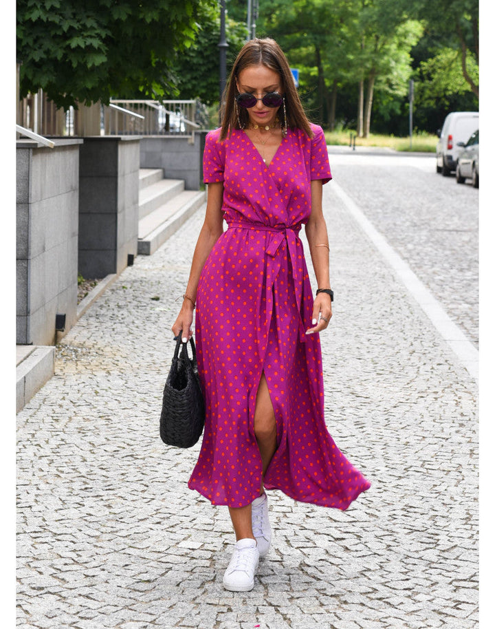 Arlene™ | Wrap Dress with Floral Print