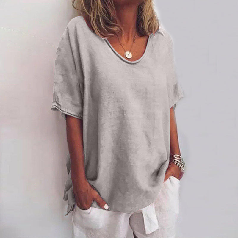 Odessa™ | Comfortable Loose Blouse with Tummy Coverage