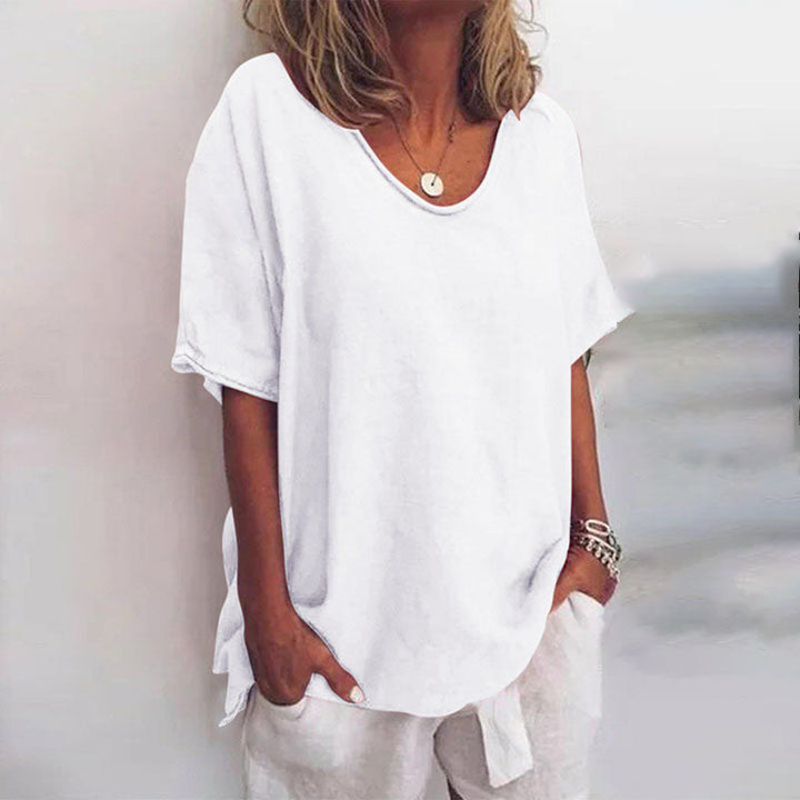 Odessa™ | Comfortable Loose Blouse with Tummy Coverage