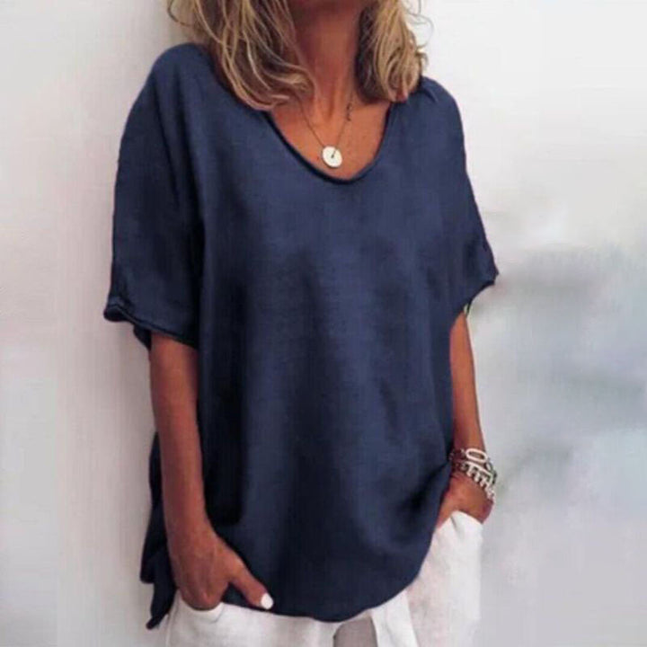 Odessa™ | Comfortable Loose Blouse with Tummy Coverage