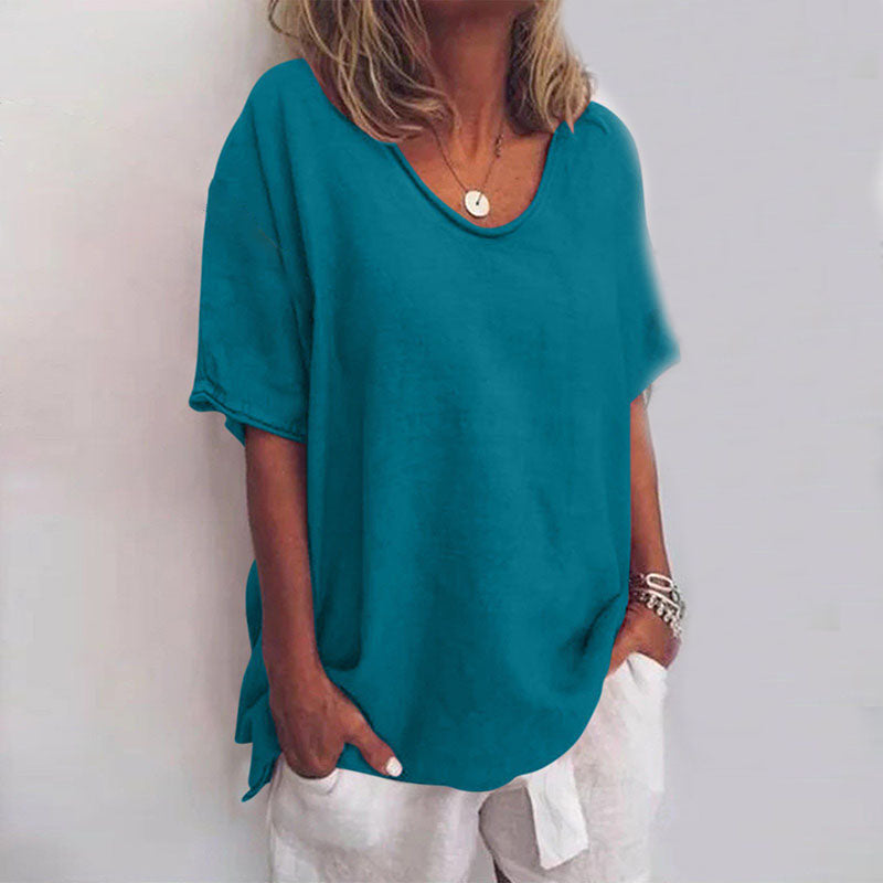 Odessa™ | Comfortable Loose Blouse with Tummy Coverage