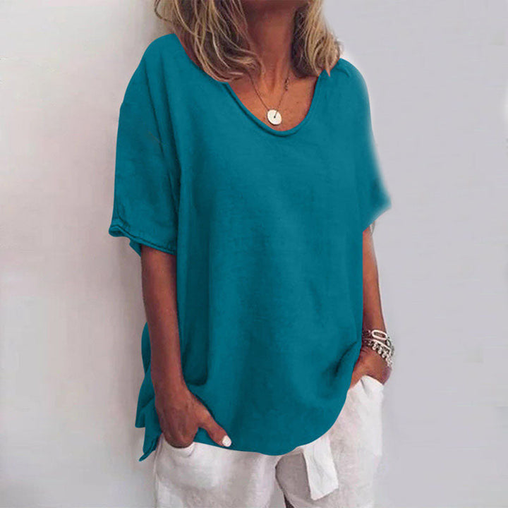 Odessa™ | Comfortable Loose Blouse with Tummy Coverage